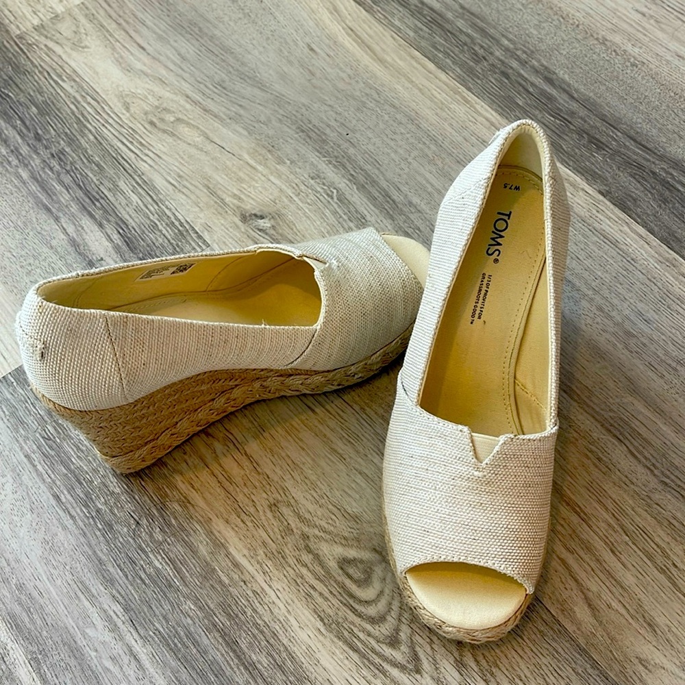 Toms Michelle Wedge Heel Sandel